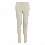 ADIDAS GIRLS ANIMAL 3-STRIPES SINGLE JERSEY LEGGINS