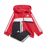 ESSENTIALS TIBERIO 3 STRIPES FLEECE TRACKUIT