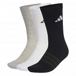 CUSHIONED SPORTSWEAR CREW SOCKS 3 PAIR PACK