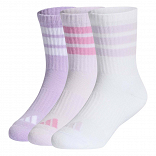 3STRIPES CUSHIONED SPORTSWEAR CREW SOCKS 3 PAIR PACK