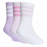 3STRIPES CUSHIONED SPORTSWEAR CREW SOCKS 3 PAIR PACK