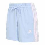 ESSENTIALS 3-STRIPES COTTON SHORTS