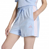 ESSENTIALS 3-STRIPES COTTON SHORTS