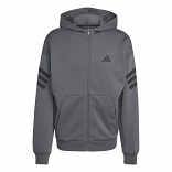 FUTURE ICONS THREE STRIPES FULL-ZIP HOODIE
