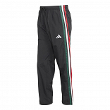 ESSENTIALS 3 STRIIPES WOVEN OPEN HEM TRACKPANTS