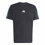 ESSENTIALS THREE STRIPES SINGLE JERSEY TEE