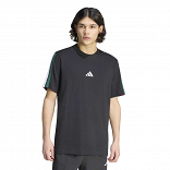 ESSENTIALS THREE STRIPES SINGLE JERSEY TEE