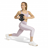 Optime Essentials Workout 3-Stripes 3/4 Leggings