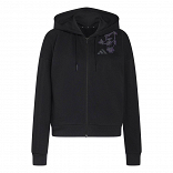 ESSENTIALS 3-STRIPES FRENCH TERRY FULL ZIP HOODIE