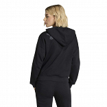 ESSENTIALS 3-STRIPES FRENCH TERRY FULL ZIP HOODIE