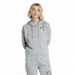 ESSENTIALS 3-STRIPES FRENCH TERRY FULL ZIP HOODIE