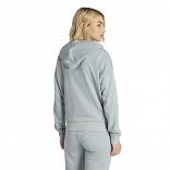ESSENTIALS 3-STRIPES FRENCH TERRY FULL ZIP HOODIE