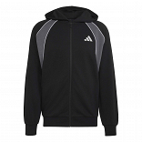 Seasonal Essentials Colorblock French Terry Full-zip Hooded Track Top