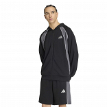 Seasonal Essentials Colorblock French Terry Full-zip Hooded Track Top
