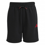 ADIDAS BOYS FRENCH TERRY SLOGAN SHORTS