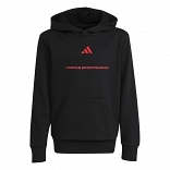 ADIDAS BOYS SLOGAN FLEECE HOODIE