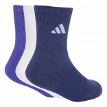 CUSHIONED SPORTSWEAR CREW SOCKS 3 PAIR PACK