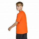 ADIDAS BOYS SLOGAN SINGLE JERSEY T-SHIRT