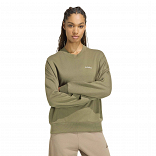 Seasonal Essentials Colorpop Sweatshirt with Embroidered Graphic