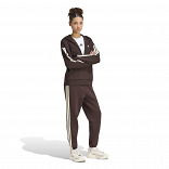 ESSENTIALS 3-STRIPES FULL-ZIP FLEECE HOODIE
