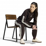 ESSENTIALS 3-STRIPES FLEECE LOOSE PANTS