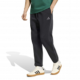 Essentials 3-Stripes Fleece Tapered Cuffed Pants