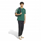 Essentials 3-Stripes Fleece Tapered Cuffed Pants