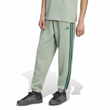 Essentials 3-Stripes Fleece Tapered Cuffed Pants