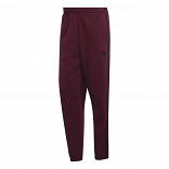 Essentials 3-Stripes Fleece Tapered Cuffed Pants