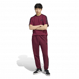 Essentials 3-Stripes Fleece Tapered Cuffed Pants