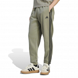 Essentials 3-Stripes Fleece Tapered Cuffed Pants
