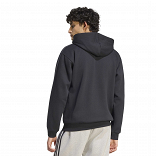Essentials 3-Stripes Fleece Full-Zip Hoodie