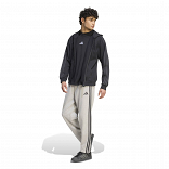 Essentials 3-Stripes Fleece Full-Zip Hoodie
