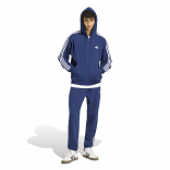 Essentials 3-Stripes Fleece Full-Zip Hoodie