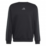 Essentials 3-Stripes Fleece Sweatshirt
