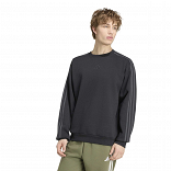 Essentials 3-Stripes Fleece Sweatshirt