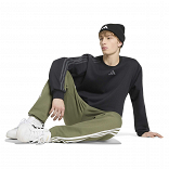 Essentials 3-Stripes Fleece Sweatshirt