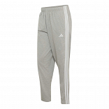 Essentials 3-Stripes Single Jersey Tapered Open Hem Pants
