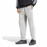 Essentials 3-Stripes Single Jersey Tapered Open Hem Pants