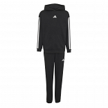 ADIDAS BOYS 3 STRIPES ESSENTIALS FLEECE TRACKSUIT