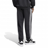 Essentials 3-Stripes Fleece Tapered Cuffed Pants