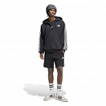 Essentials 3-Stripes Fleece Full-Zip Hoodie