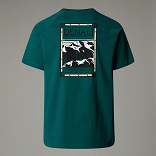 M SS NORTH FACES TEE