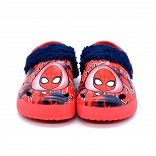 Clog with digital print and warm lining