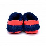 Clog with digital print and warm lining