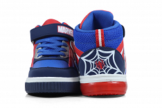 Spiderman Mid cut shoe with Lights TPR outsole