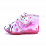 Infant shoe high cut with tpr outsole