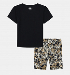 UA PRINTED BIKE SHORT SET