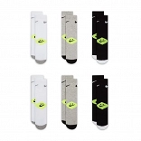 6PK NIKE SMILEY CREW