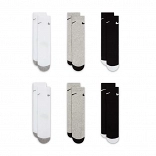 6PK NIKE SMILEY CREW